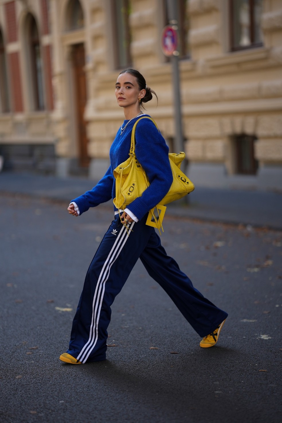 Moda street na cidade da Colônia, na Alemanha. — Foto: Getty Images