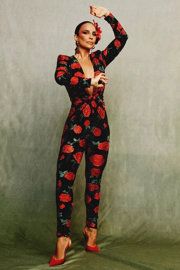 Ivete Sangalo, Baile da Vogue 2022 — Foto: Reprodução/Instagram