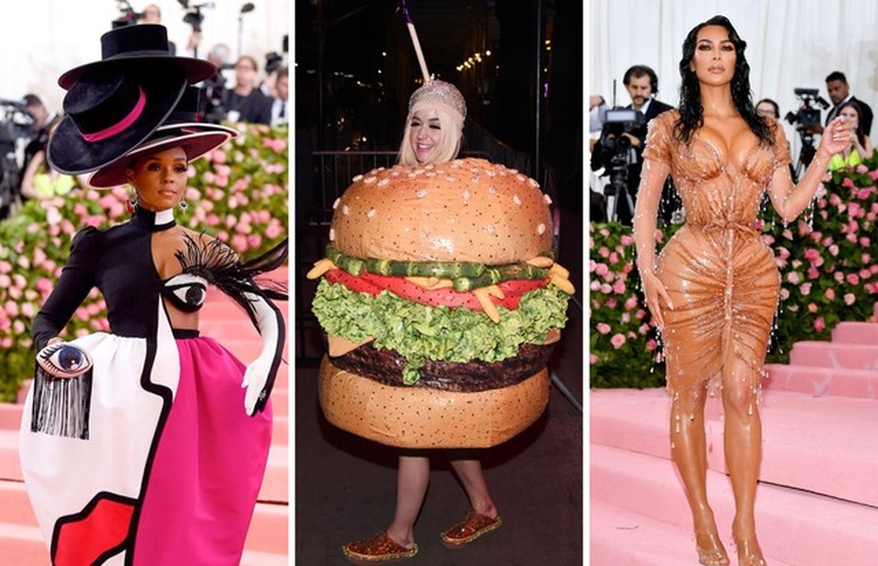 Janelle Monáe, Katy Perry e Kim Kardashian (Foto: Getty Images) — Foto: Vogue