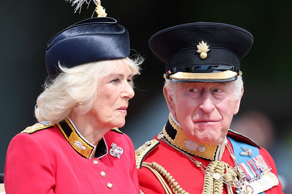 Rainha Camilla e Rei Charles — Foto: GettyImages