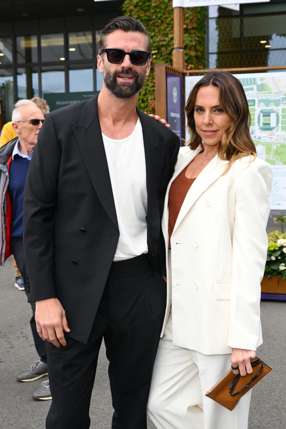 Chris Dingwall e Mel C — Foto: GettyImages