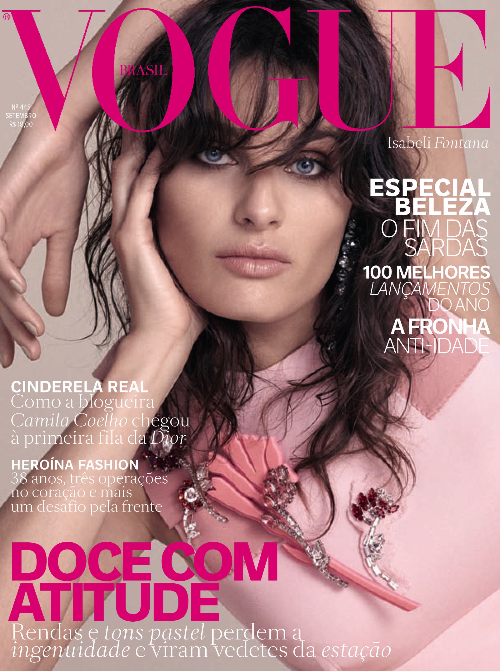 Isabeli Fontana na Vogue Brasil (2015) — Foto: Vogue Brasil