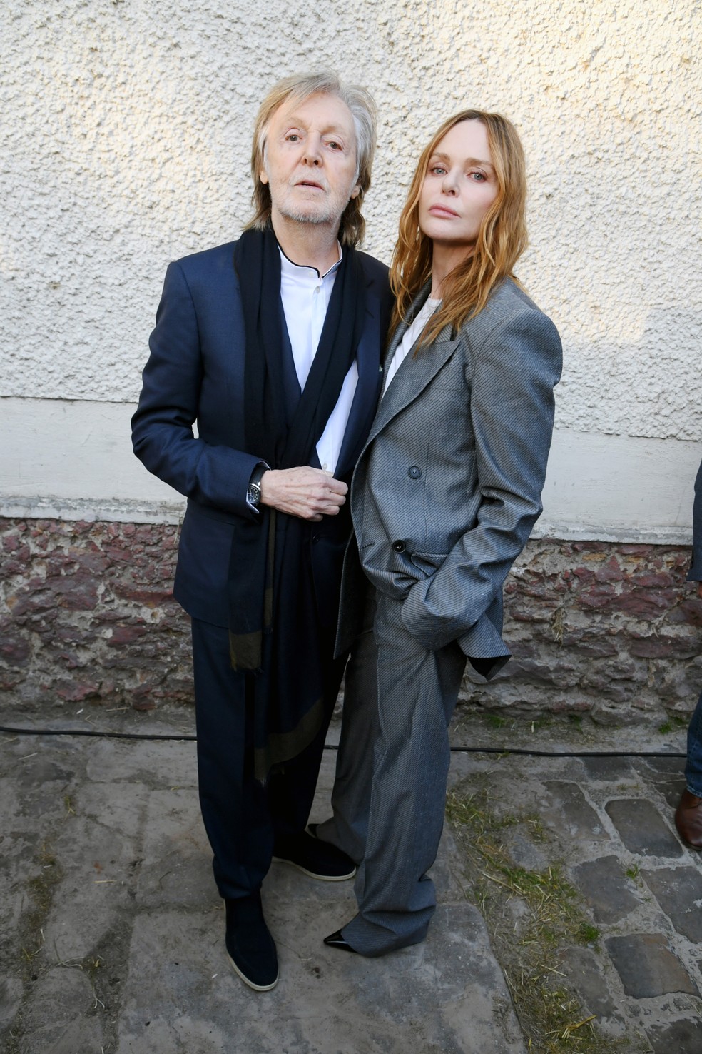 Paul McCartney e Stella McCartney — Foto: Getty Images