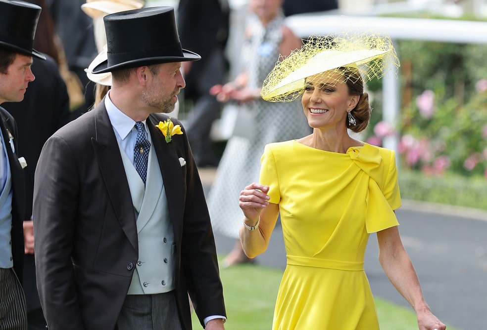 Príncipe William e Kate Middleton — Foto: Getty Images