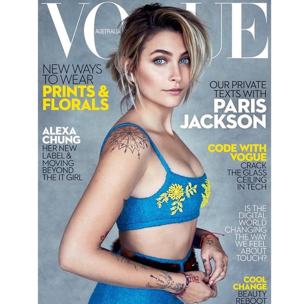 Paris Jackson (Foto: Reprodução/ Instagram) — Foto: Vogue