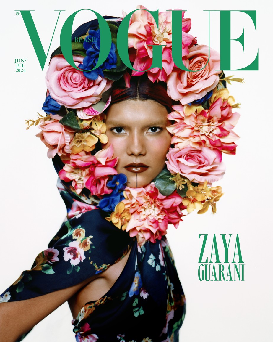 Conheça Zaya, modelo, atriz e influenciadora indígena que é capa