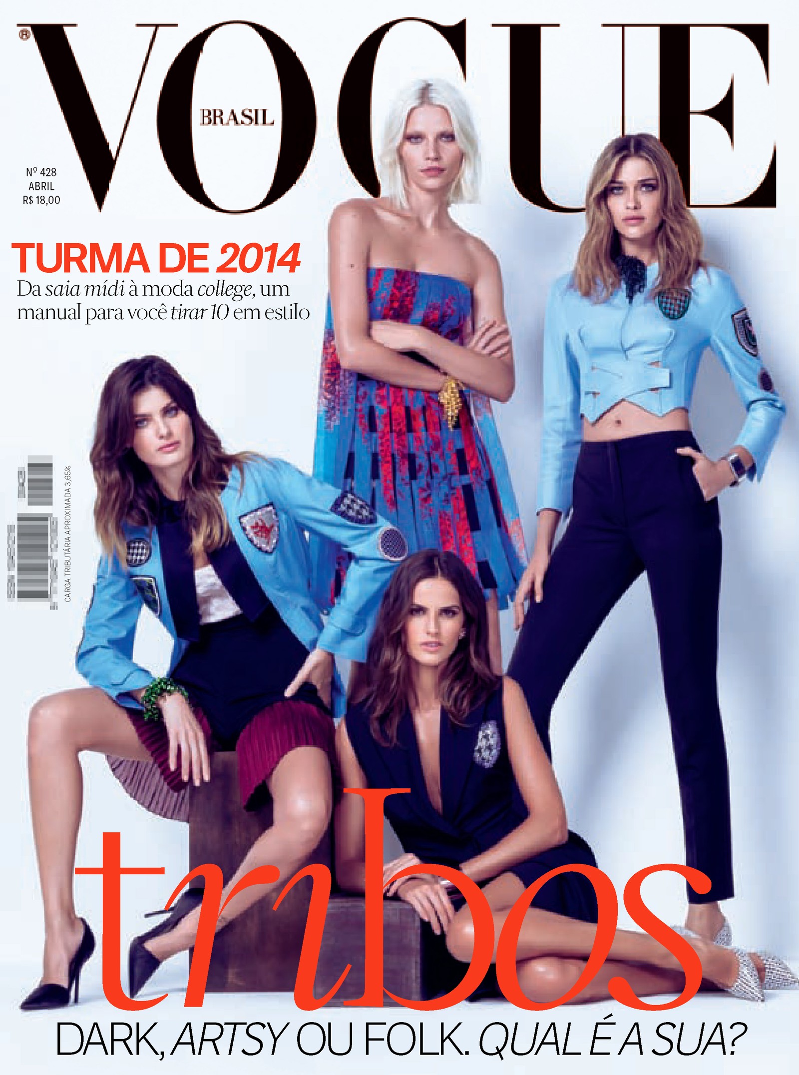 Isabeli Fontana na Vogue Brasil (2014) — Foto: Vogue Brasil