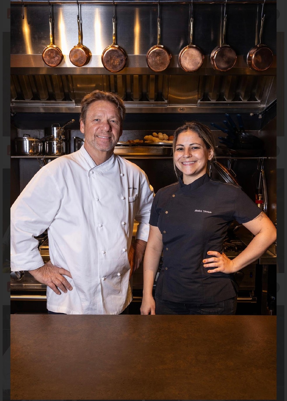 Claude Troisgros e Jessica Trindade — Foto: Divulgação