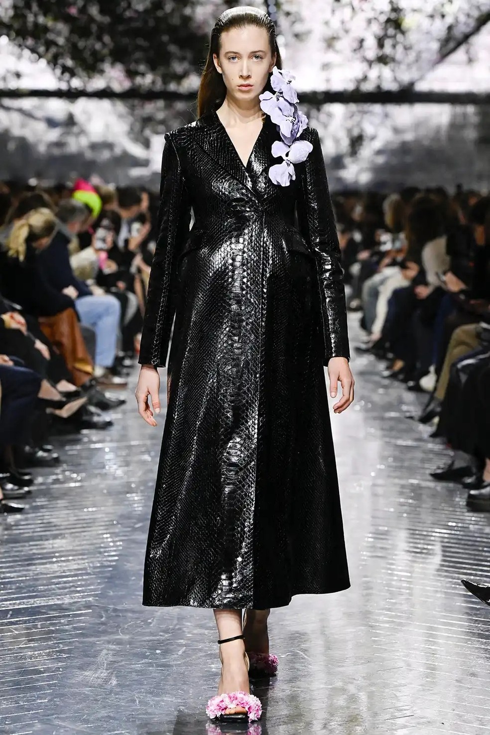 Rose Kidman Urban no desfile de Alta Costura Primavera/Verão 2026 da Dior — Foto: GettyImages