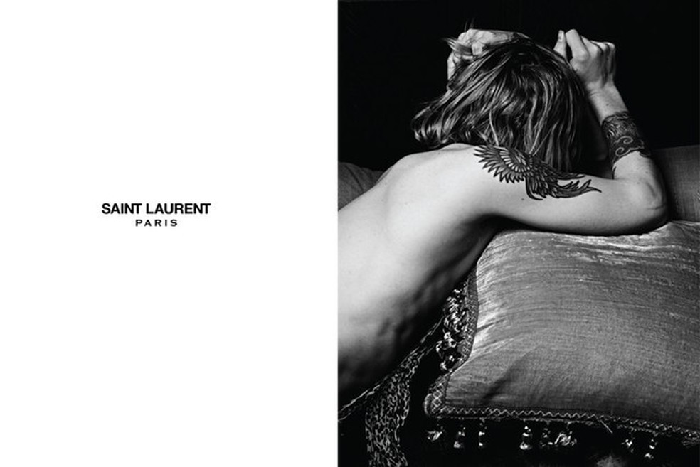 Saint Laurent Paris apresenta sua primeira campanha by Hedi Slimane