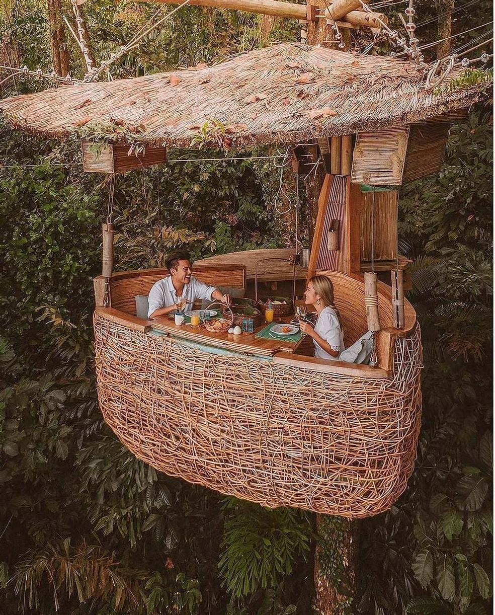 Treepod Dining (Soneva Kiri) – Koh Kood, Tailândia — Foto: Divulgação