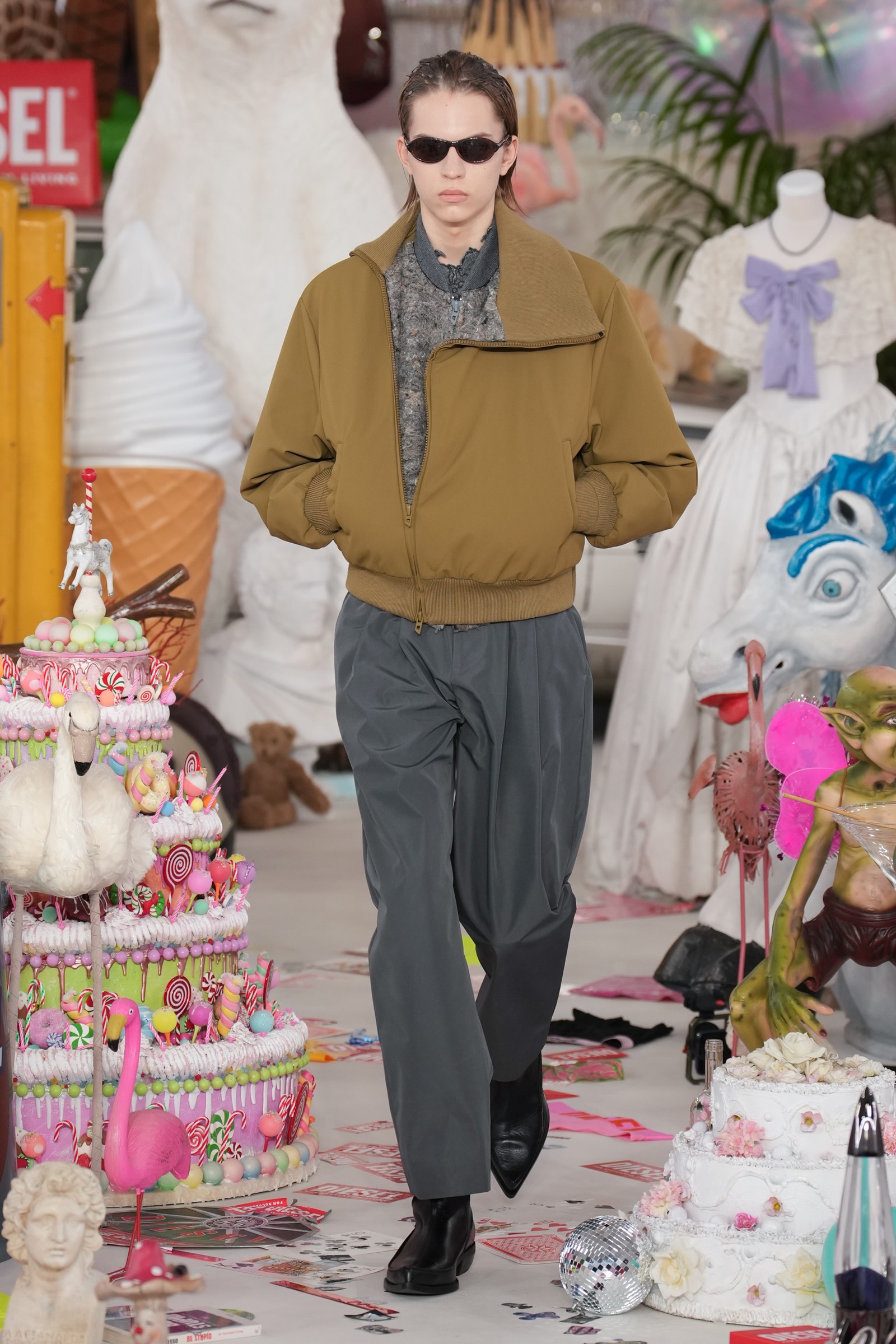 Diesel | Milão | Inverno 2026 — Foto: Launchmetrics Spotlight