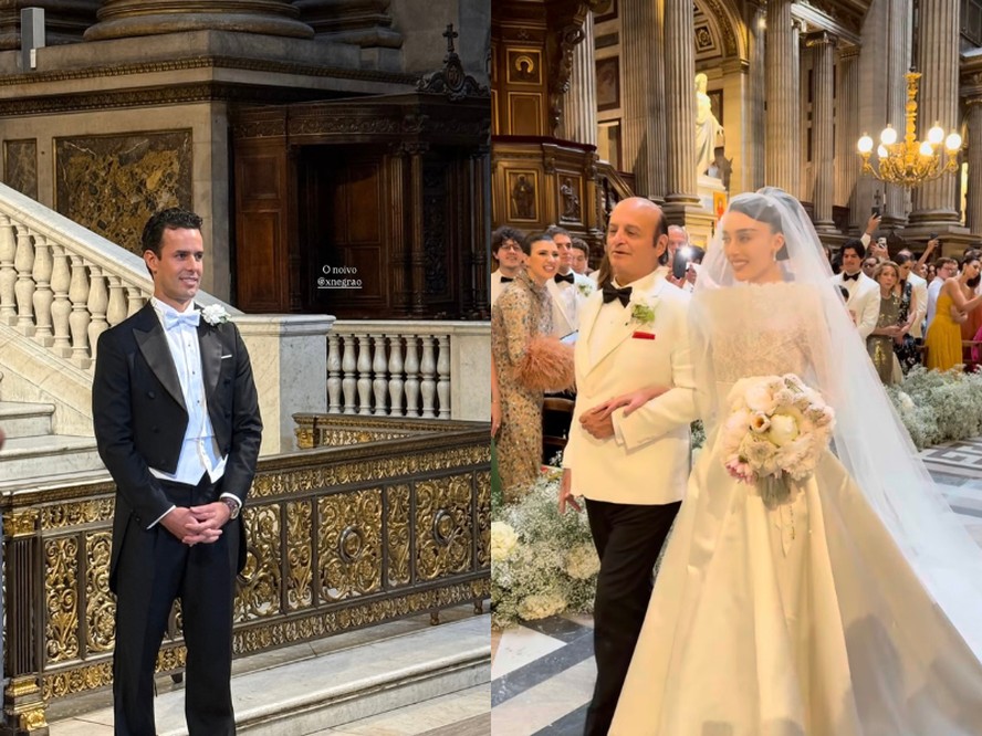 Confira as fotos do casamento de Elisa Zarzur e Alexandre Negrão em Paris