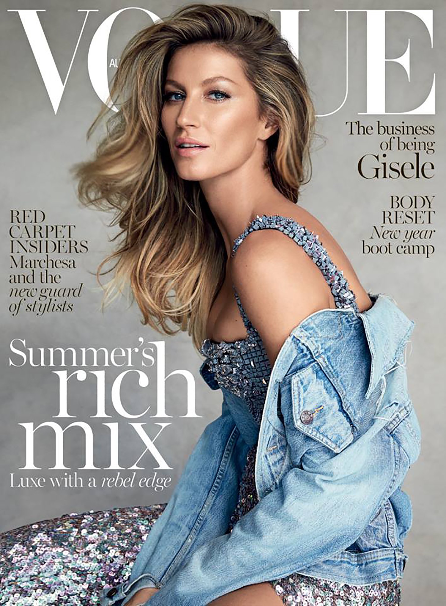 Gisele Bündchen na Vogue