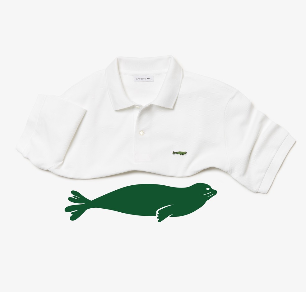 LACOSTE SAVE OURSPECIES ハワイアンモンクアザラシ刺繍ポロ Lacoste lança segunda edição de seu projeto Save Our Species