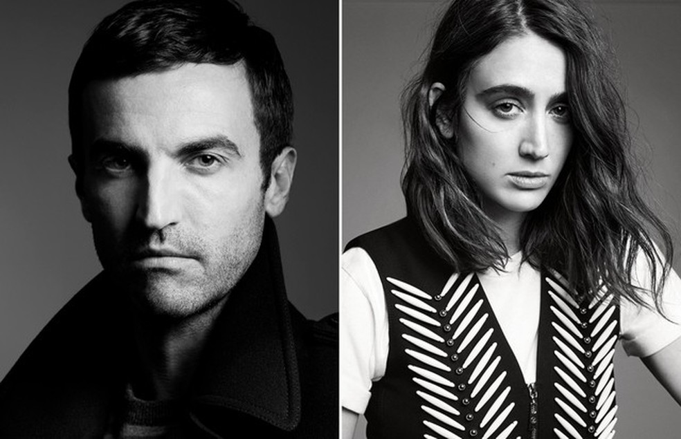 Nicolas Ghesquière e Natacha Ramsay-Levi (Foto: Reprodução) — Foto: Vogue
