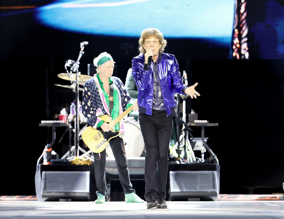 Mick Jagger e Keith Richards — Foto: GettyImages