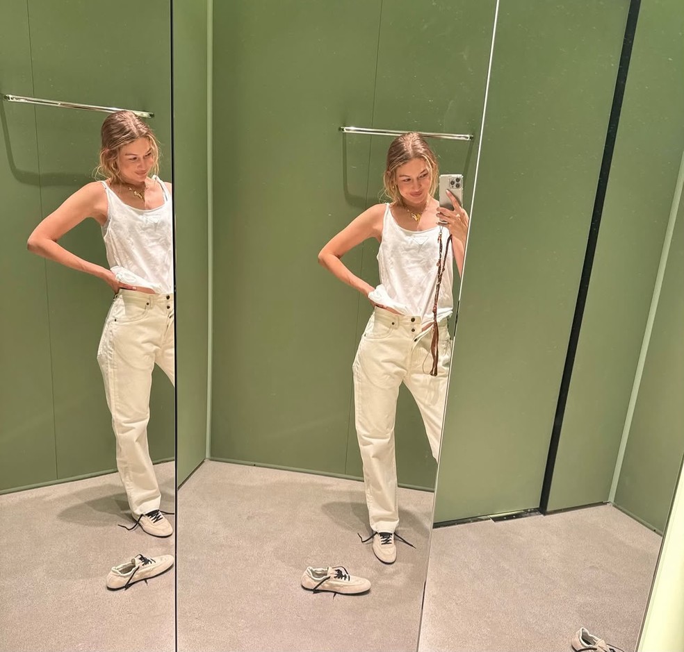 Gigi Hadid faz post — Foto: Reprodução/Instagram