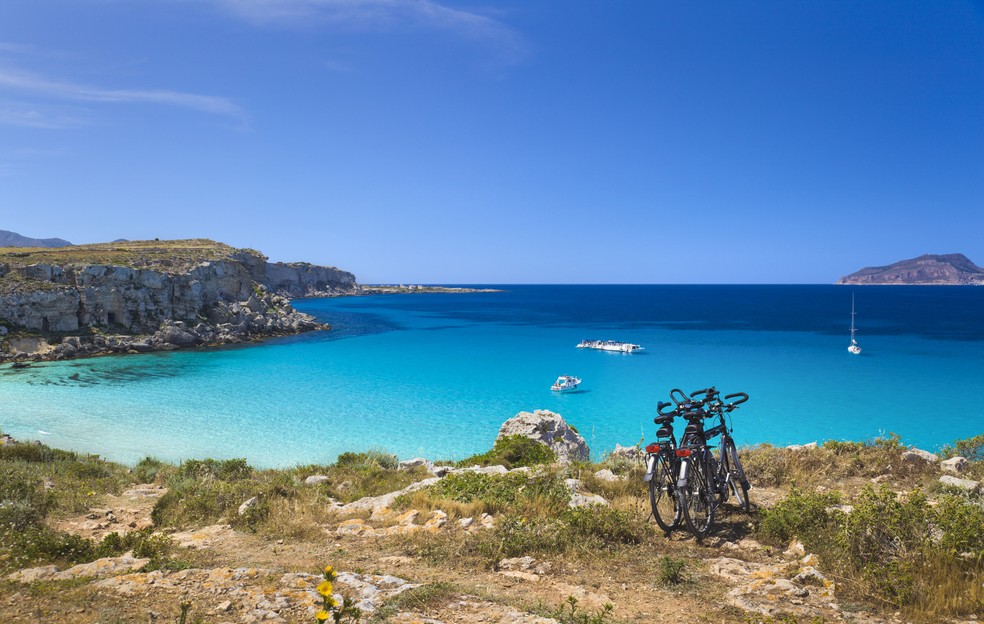 ilha de Favignana — Foto: Getty Images