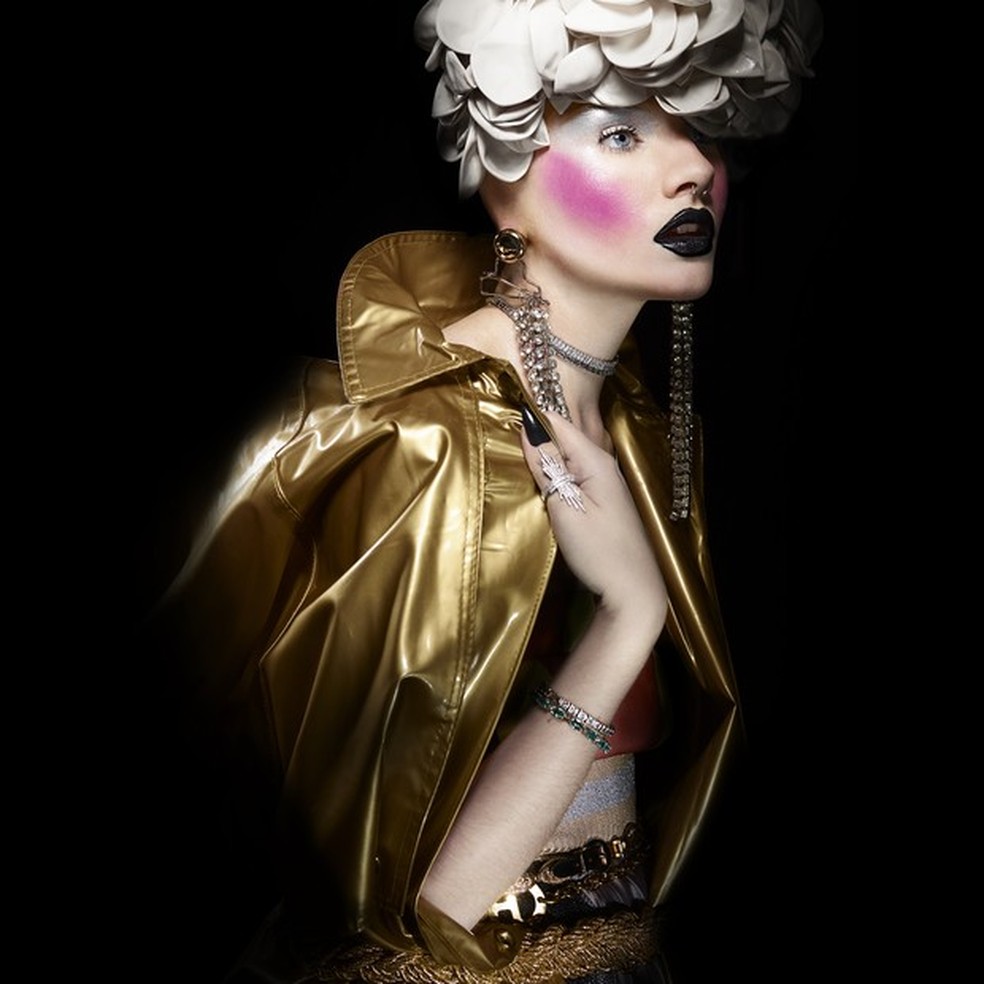 As makes inusitadas do beauty artist Max Weber no Beauty Flash. (Foto: Divulgação) — Foto: Vogue
