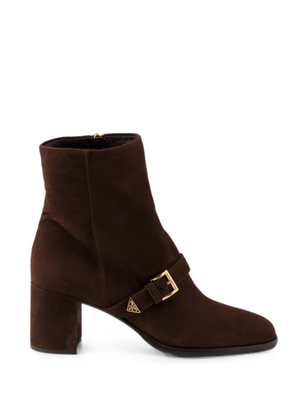 Ankle boot de suede, Prada — Foto: Reprodução