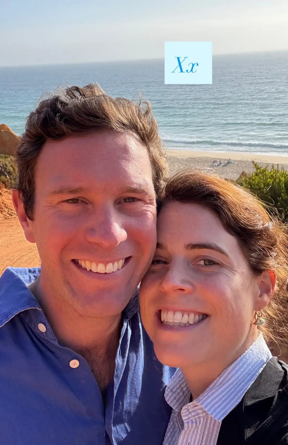 Jack Brooksbank e a Princesa Eugenie — Foto: Reprodução/Instagram