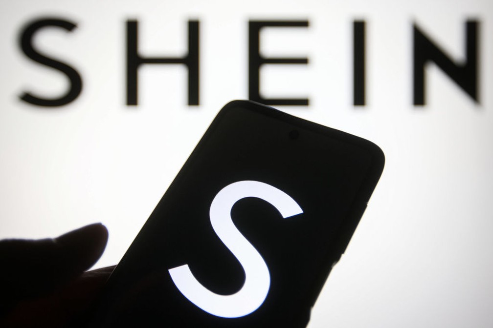 Shein — Foto: Illustration by Pavlo Gonchar/SOPA Images/LightRocket via Getty Images