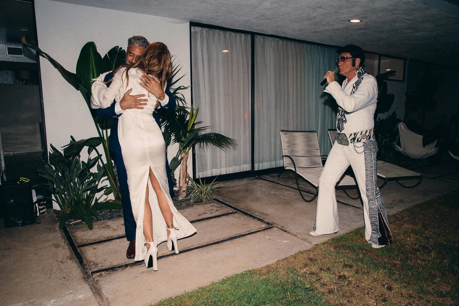 Casamento de Rita Ora e Taika Waititi — Foto: Reprodução/ Jack Gorlin