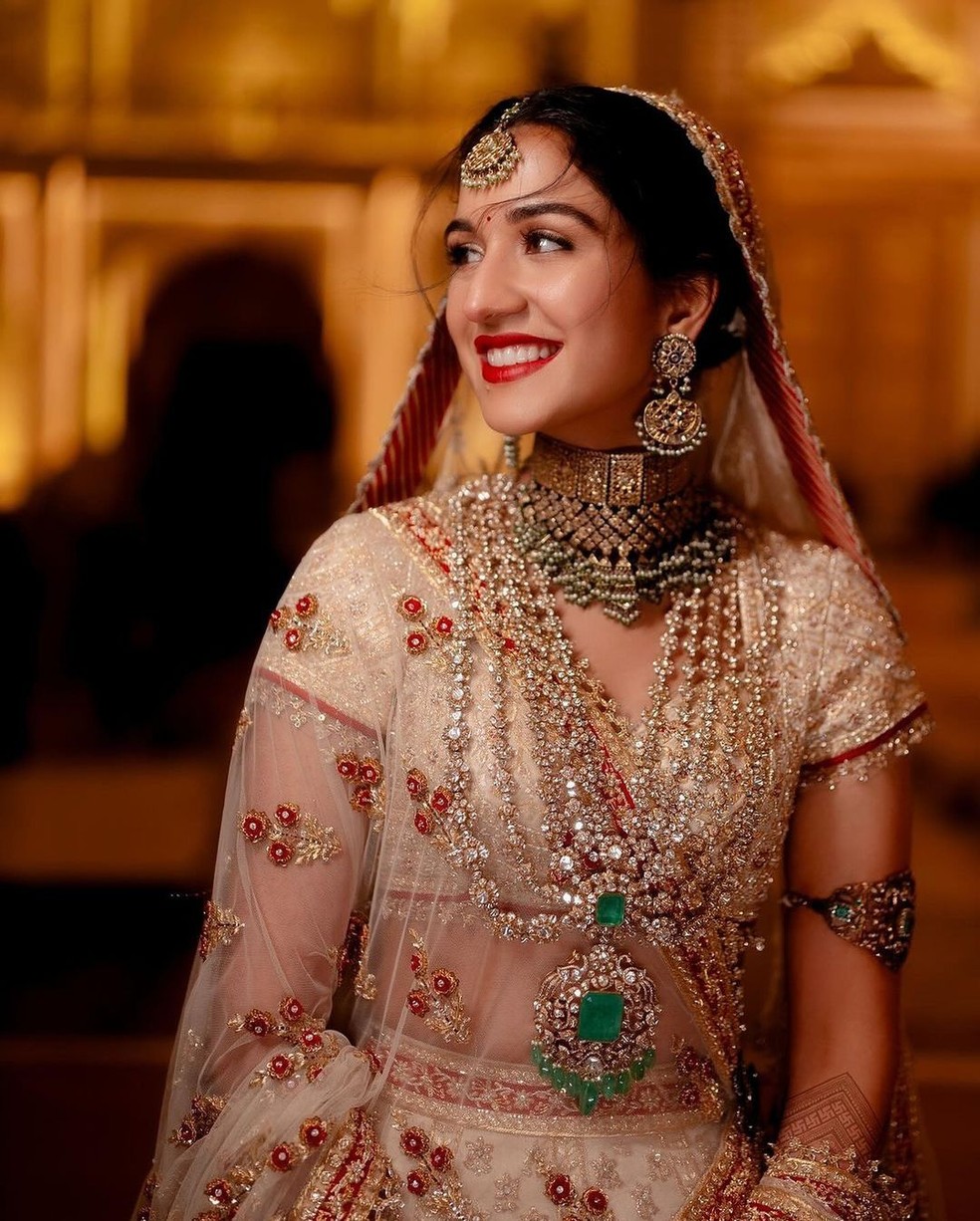 Radhika Merchant — Foto: Vogue India