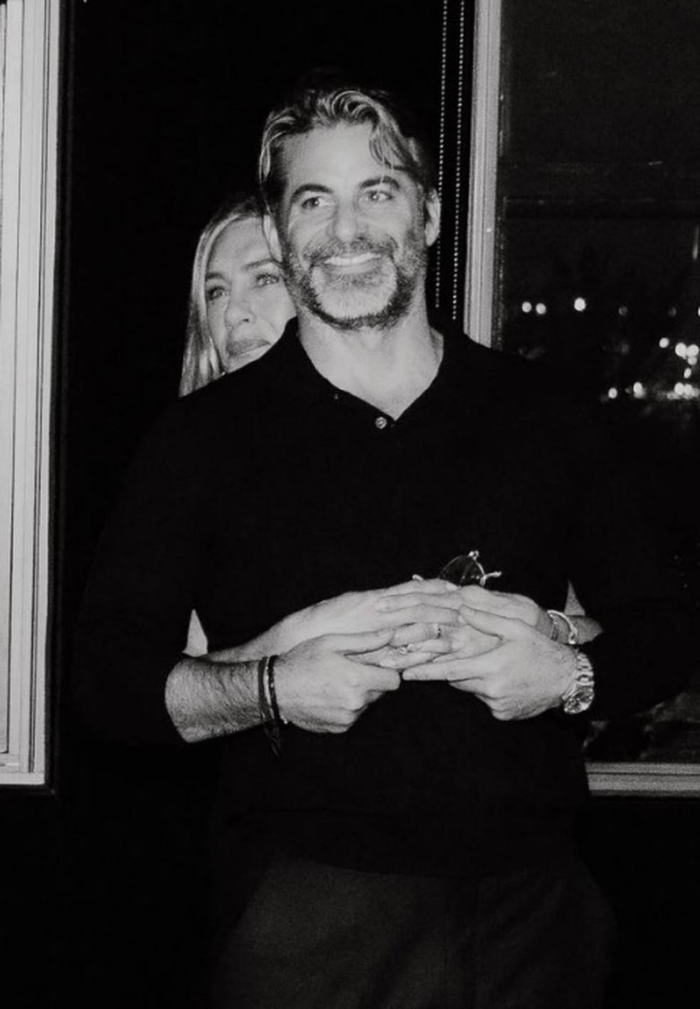Jim Curtis e Jennifer Aniston — Foto: Reprodução/Instagram