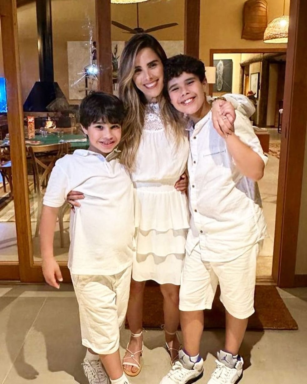 João Francisco, Wanessa Camargo e José Marcus — Foto: Reprodução/Instagram