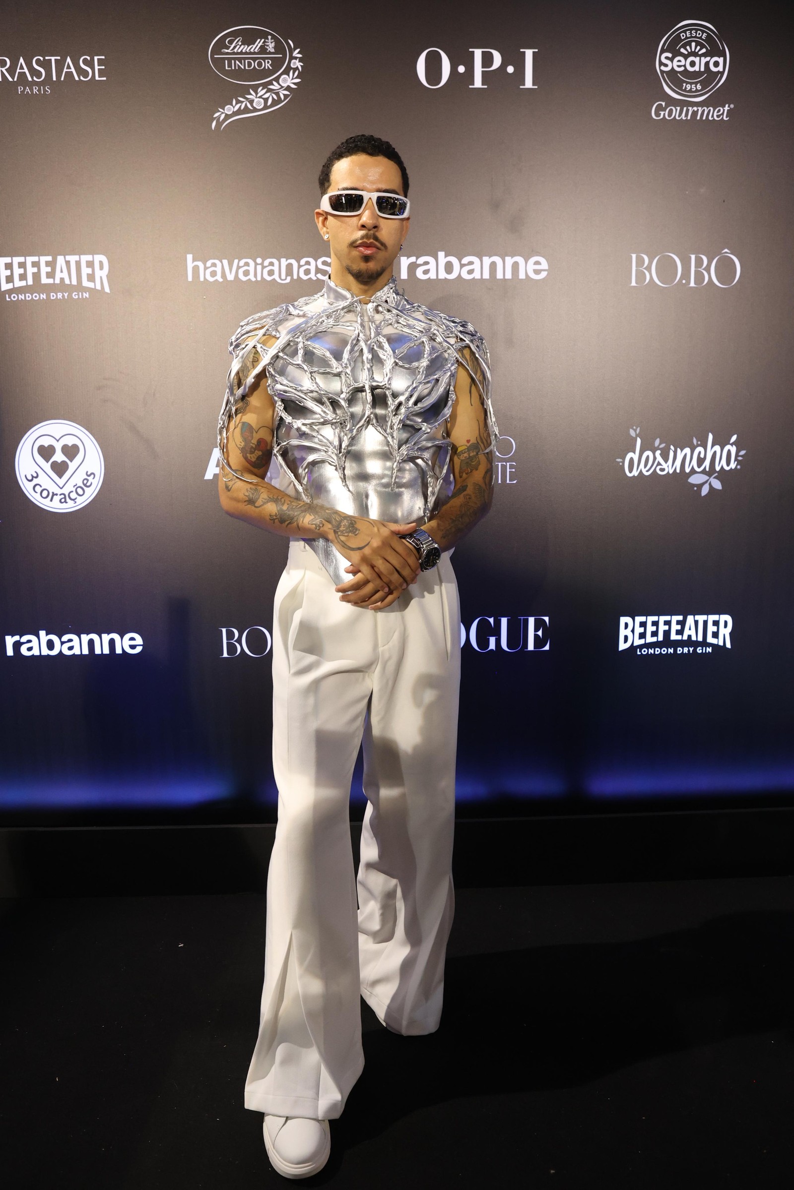 Body prateado é tendência entre as celebridades para o Baile da Vogue