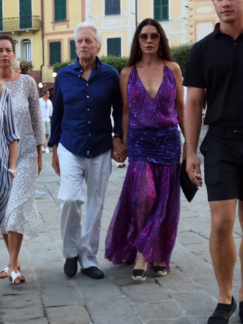 Catherine Zeta-Jones e Michael Douglas — Foto: Getty Images