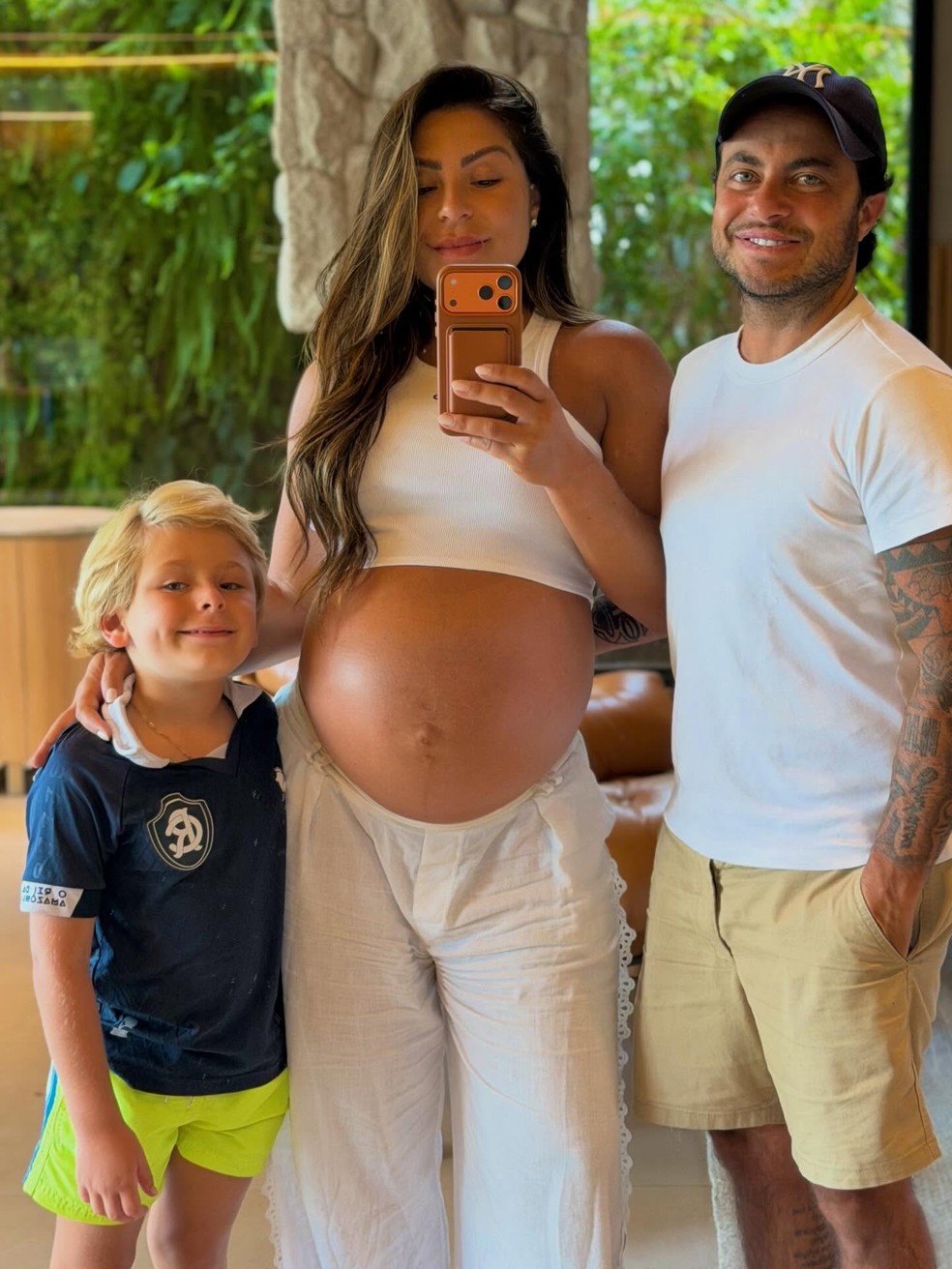 Andressa Miranda e família — Foto: reprodução/instagram