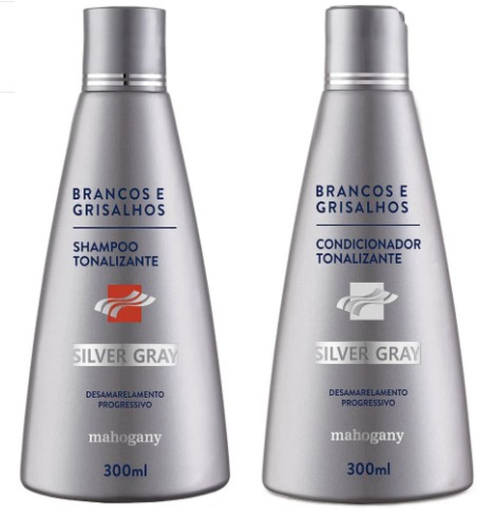 Shampoo e condicionador Silver Gray (300 ml), Mahogany (Foto: Reprodução ) — Foto: Vogue