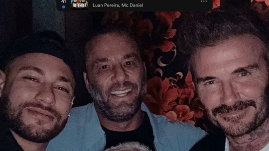 MC Daniel tieta Neymar Júnior e David Beckham em Miami