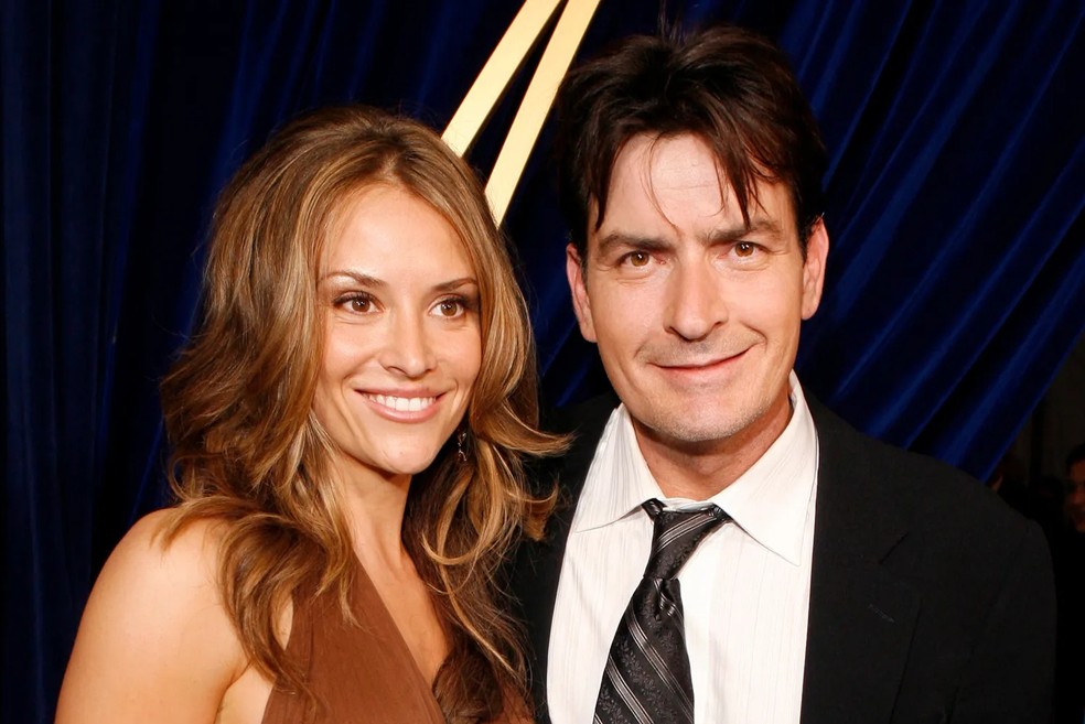 Charlie Sheen e Brooke Mueller — Foto: GettyImages