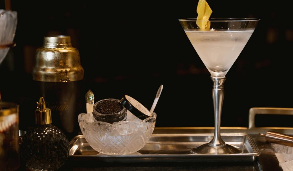 Dry Martini e frutos do mar são ótima combinação — Foto: Divulgação