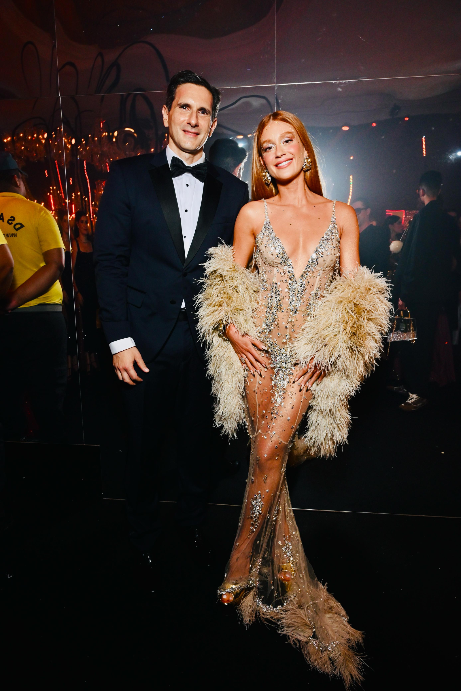 Frederic Kachar e Marina Ruy Barbosa — Foto: Alexandre Virgilio