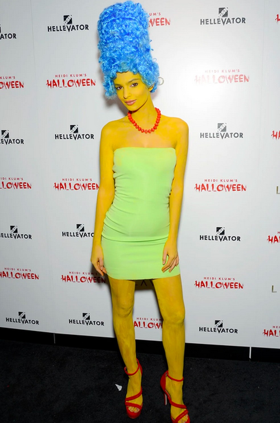 Emily Ratajkowski de Marge, de Os Simpsons — Foto: Reprodução/Instagram