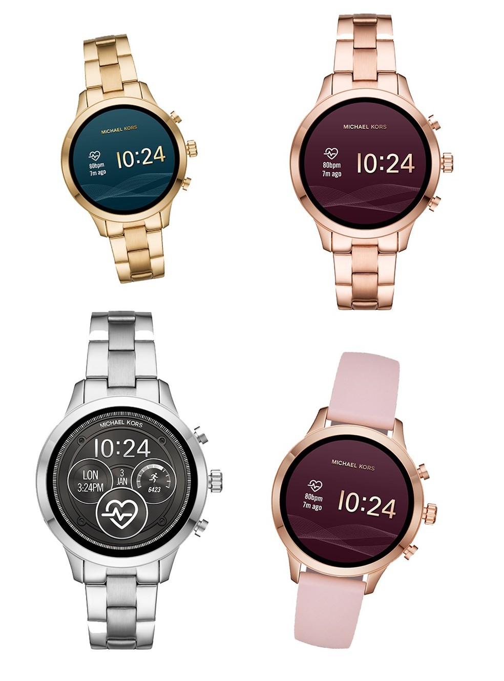 腕時計 MICHAEL CORS ACCESS Michael Kors Access Bradshaw - Celulares.com Brasil