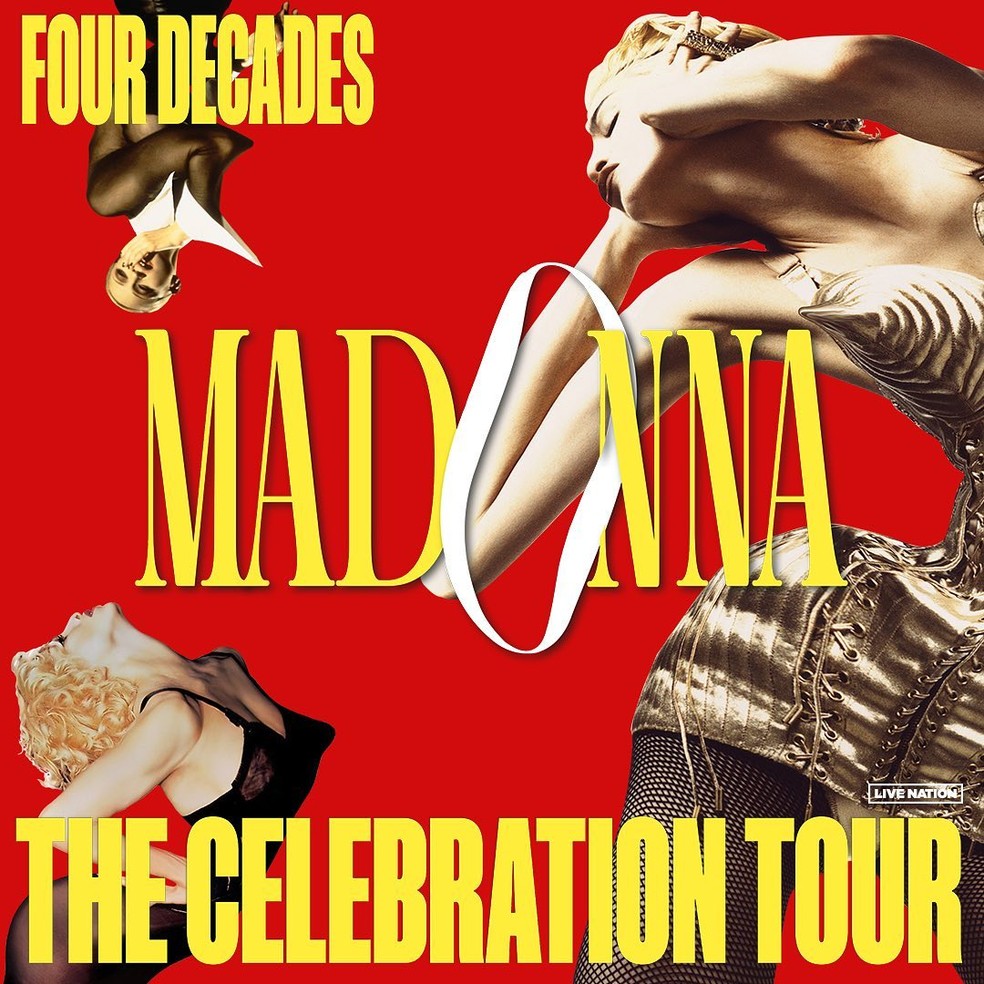 The Celebration Tour — Foto: Instagram @madonna