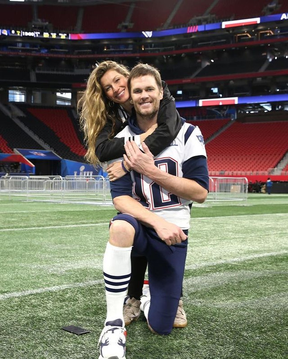 Tom Brady e Gisele — Foto: Reprodução/Instagram