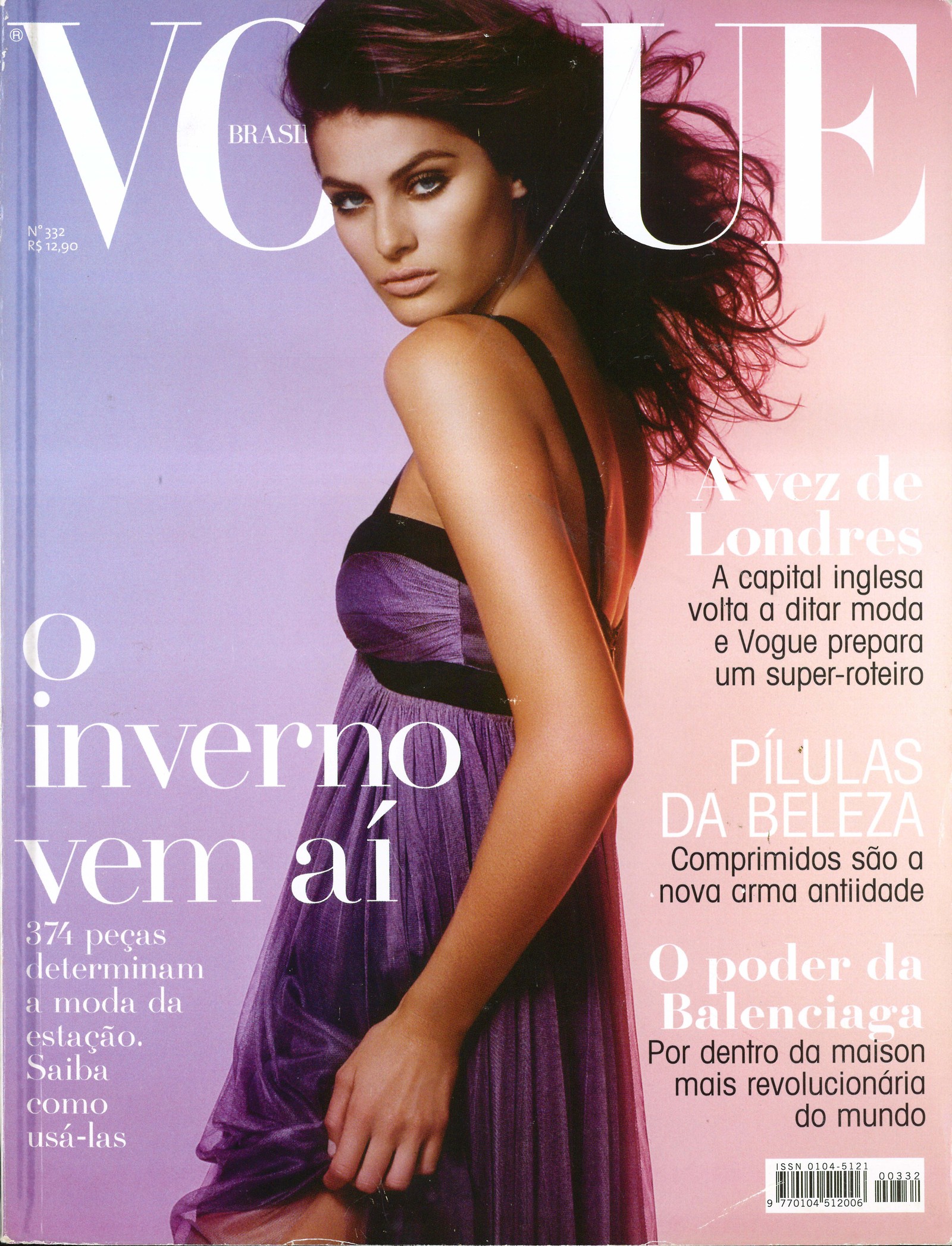 Isabeli Fontana na Vogue Brasil (2006) — Foto: Vogue Brasil