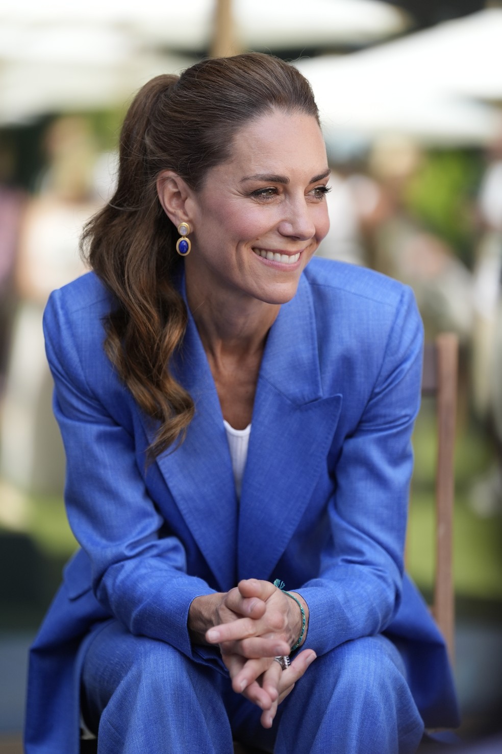 Kate Middleton em Wimbledon — Foto: Getty Images