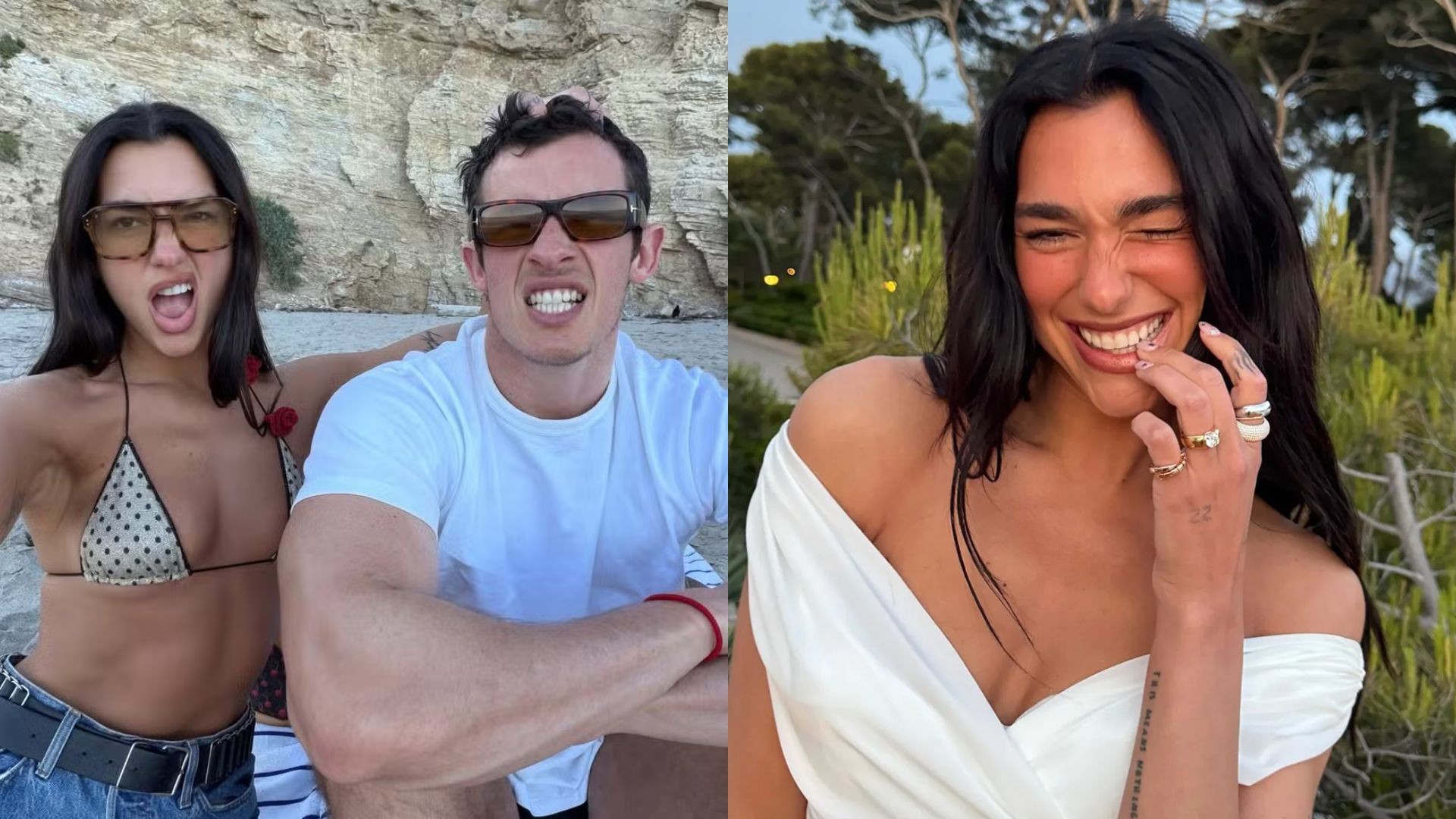 Dua Lipa surpreende com anel de noivado exclusivo em casamento íntimo com Callum Turner